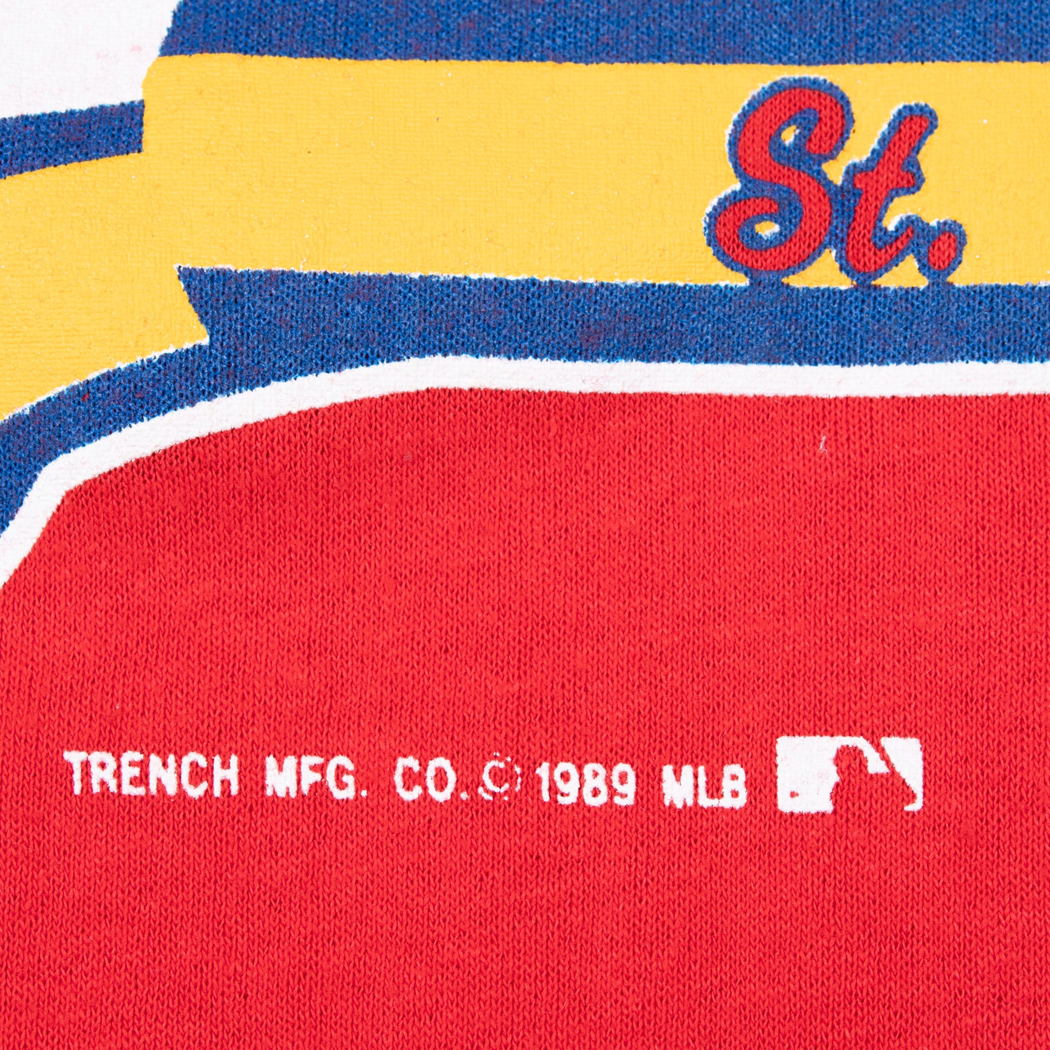 VINTAGE MLB ST LOUIS CARDINALS 1989 TEE SHIRT LARGE MADE IN USA