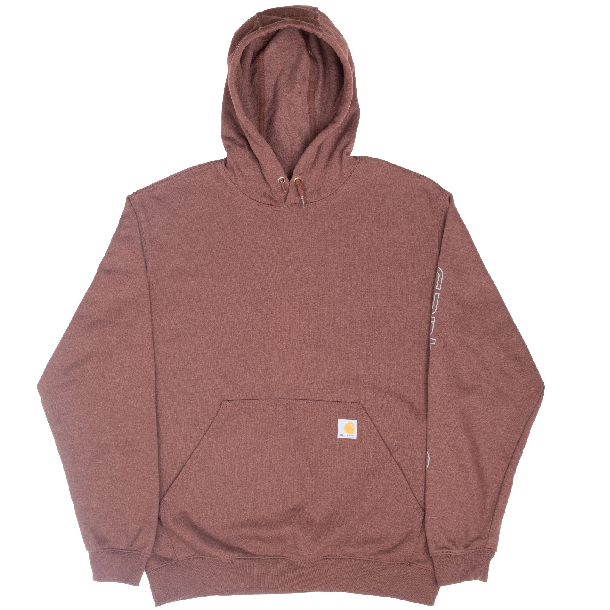 Vintage Carhartt Classic Brown Hoodie Sweatshirt Size Large