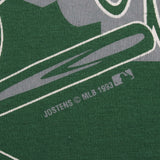 Vintage MLB Oakland Athletics Tee Shirt 1993 Size 3XL Made In USA With Single Stitch Sleeves