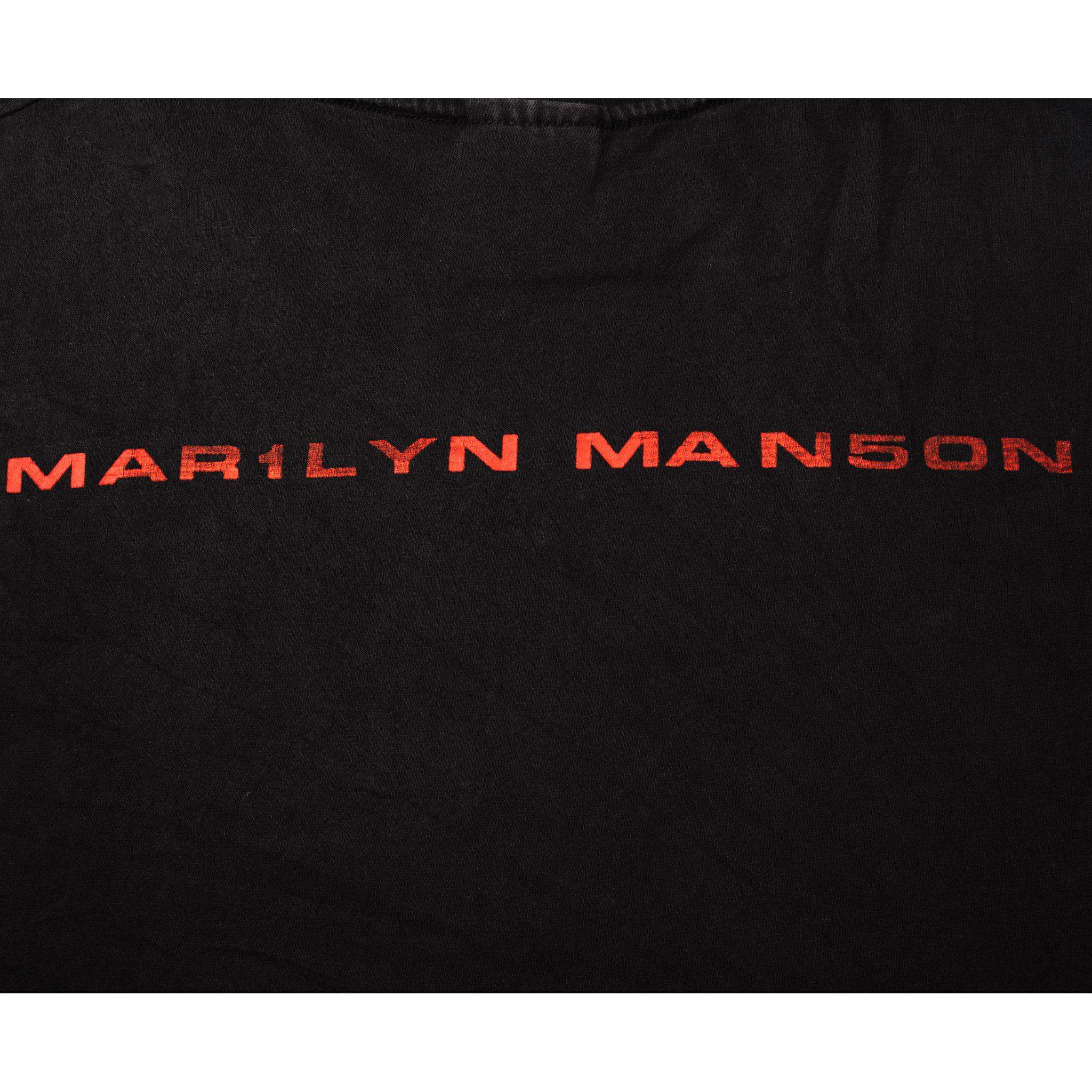 VINTAGE MARILYN MANSON TEE SHIRT 1998 SIZE XL