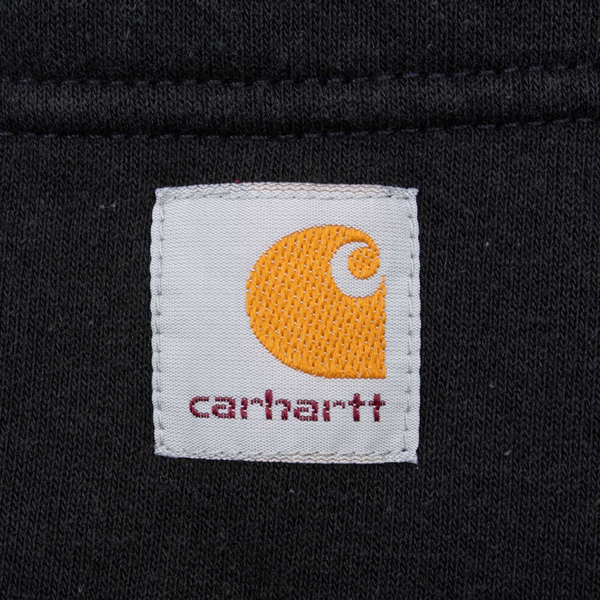 Vintage Carhartt Black Pocket Crewneck Sweatshirt 1990S Size Large