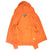 Vintage Ralph Lauren Full Zip Classic Orange Hoodie Sweatshirt 1990S Size Large