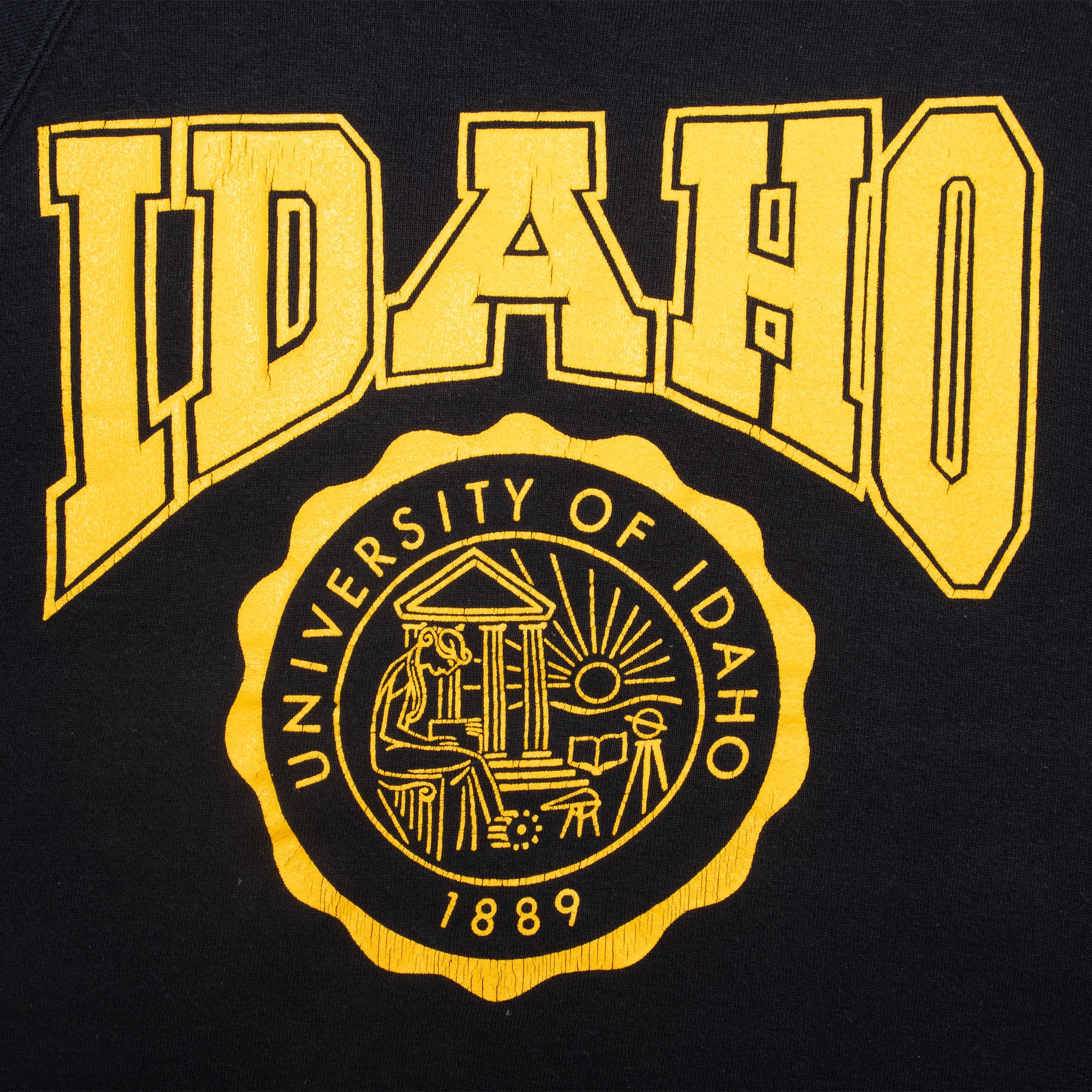 Vintage University Of Idaho Jerzees Sweatshirt 1990S Size Large Made In Usa