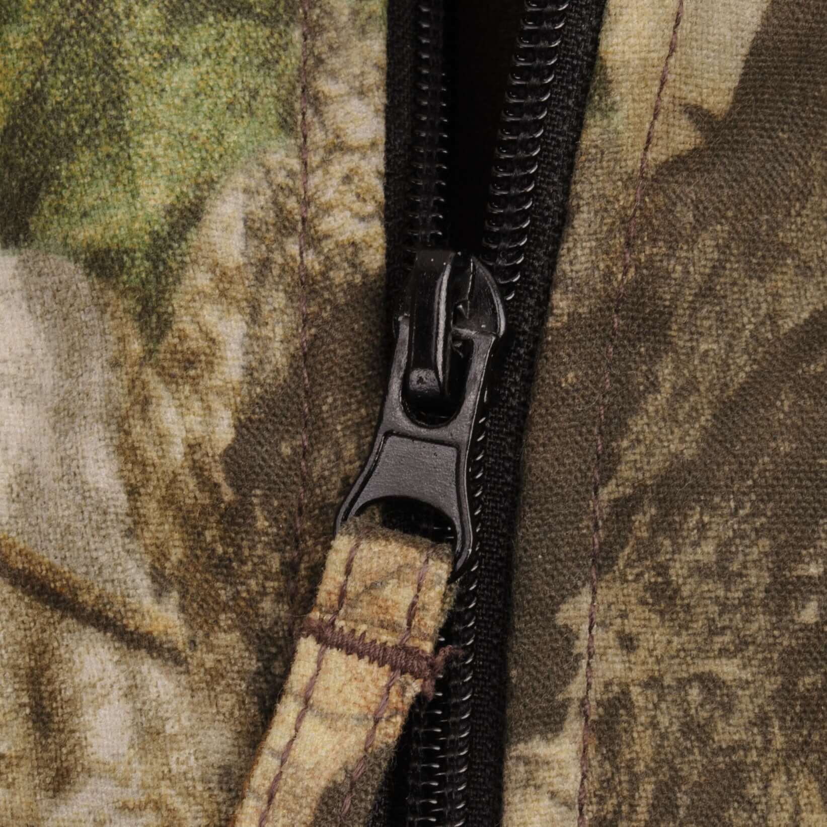 Vintage Advantage Timber Camo Sleeveless Vest Jacket Size Large