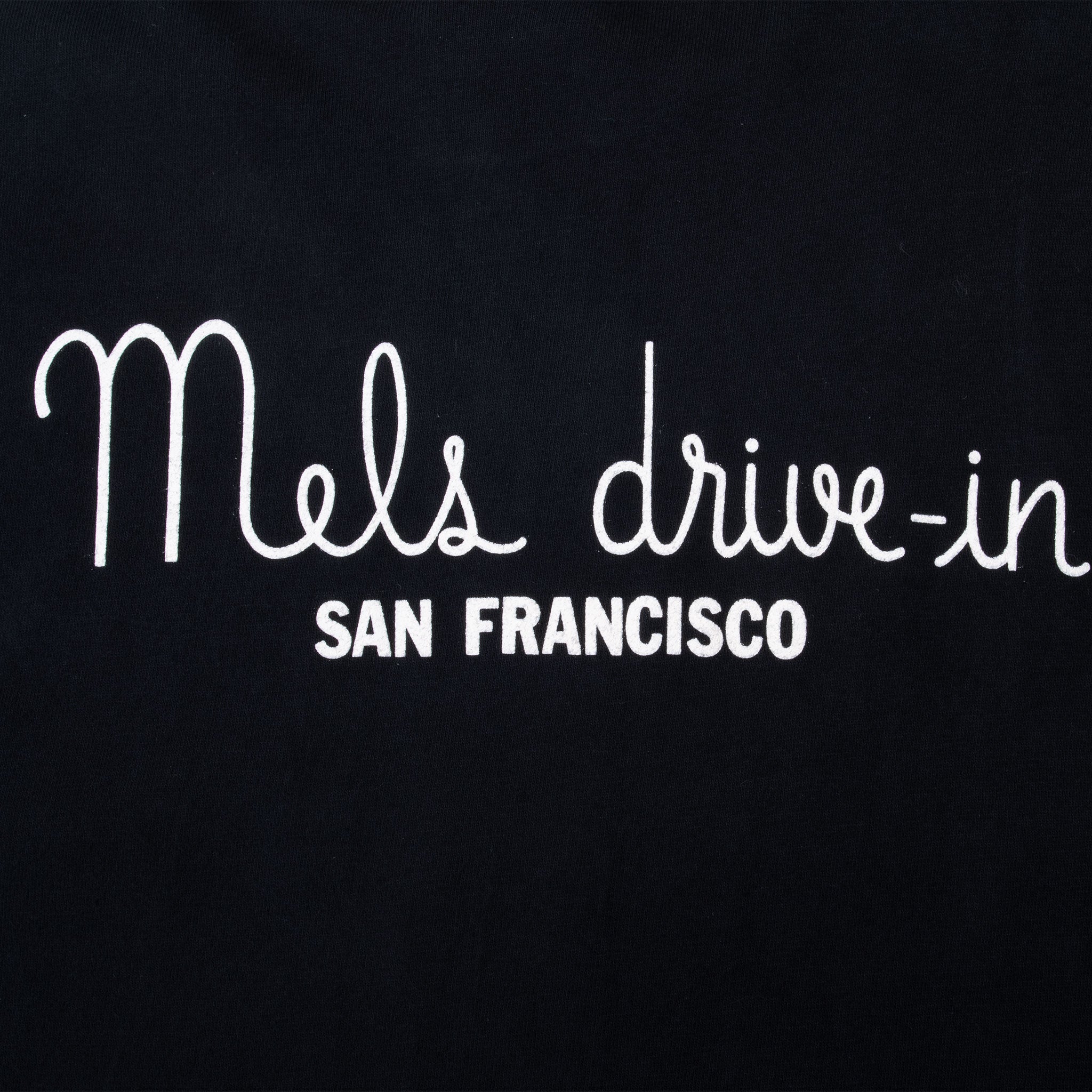 VINTAGE MELS DRIVE IN SAN FRANCISCO 1990S TEE SHIRT LARGE MADE IN USA