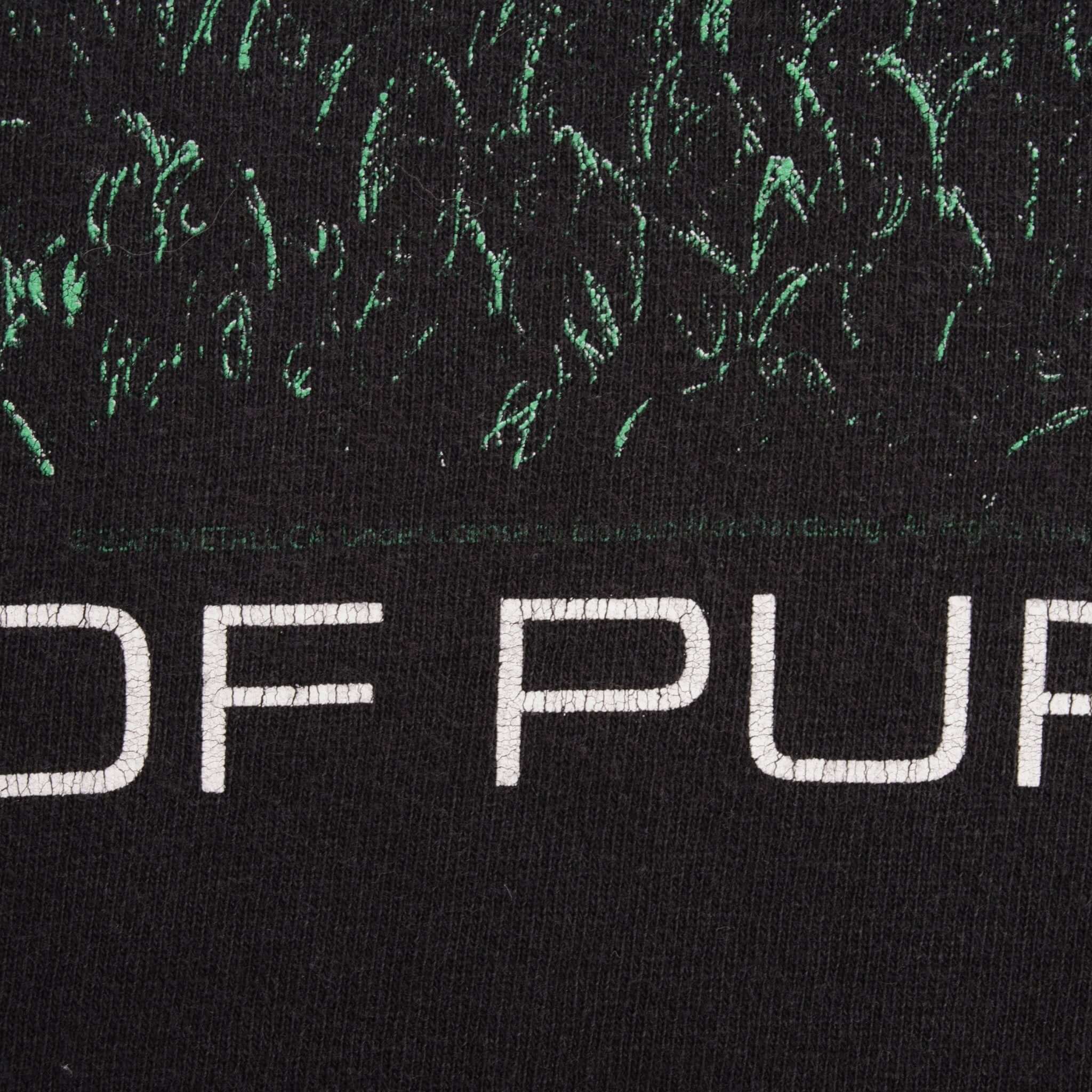 Vintage Metallica Master Of Puppets Tee Shirt 2007 Size Medium