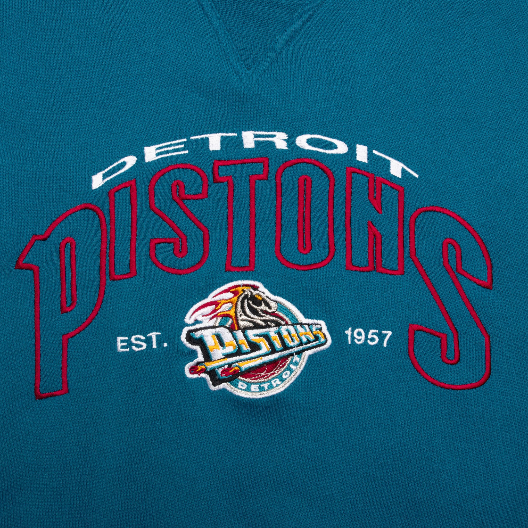 Vintage Nba Detroit Pistons Sweatshirt 1990S Size Large
