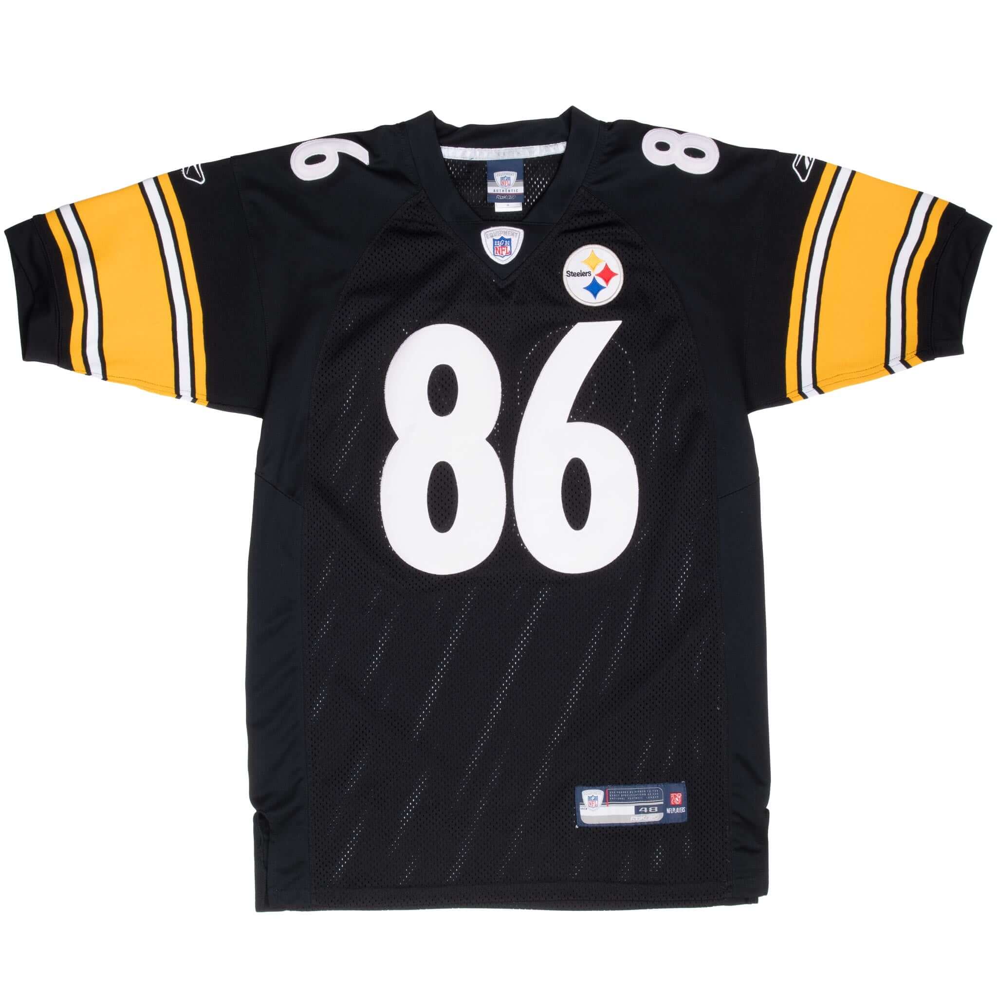 Vintage Nfl Pittsburgh Steelers Hines Ward #86 Reebok Jersey 2000S Size 48