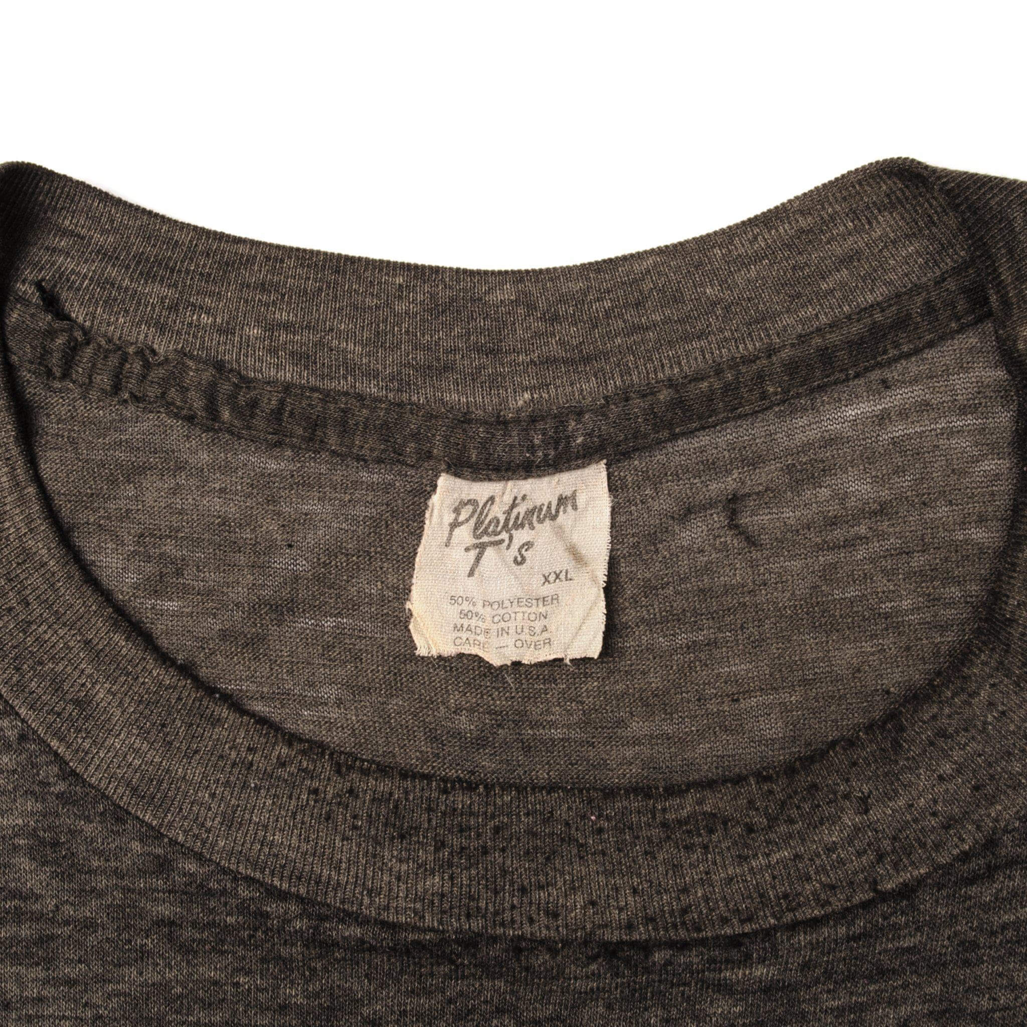 Platinum T'S Label Tag 1989 80s 1980s