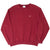 VINTAGE NIKE CLASSIC SWOOSH RED BURGUNDY SWEATSHIRT 2000S MEDIUM