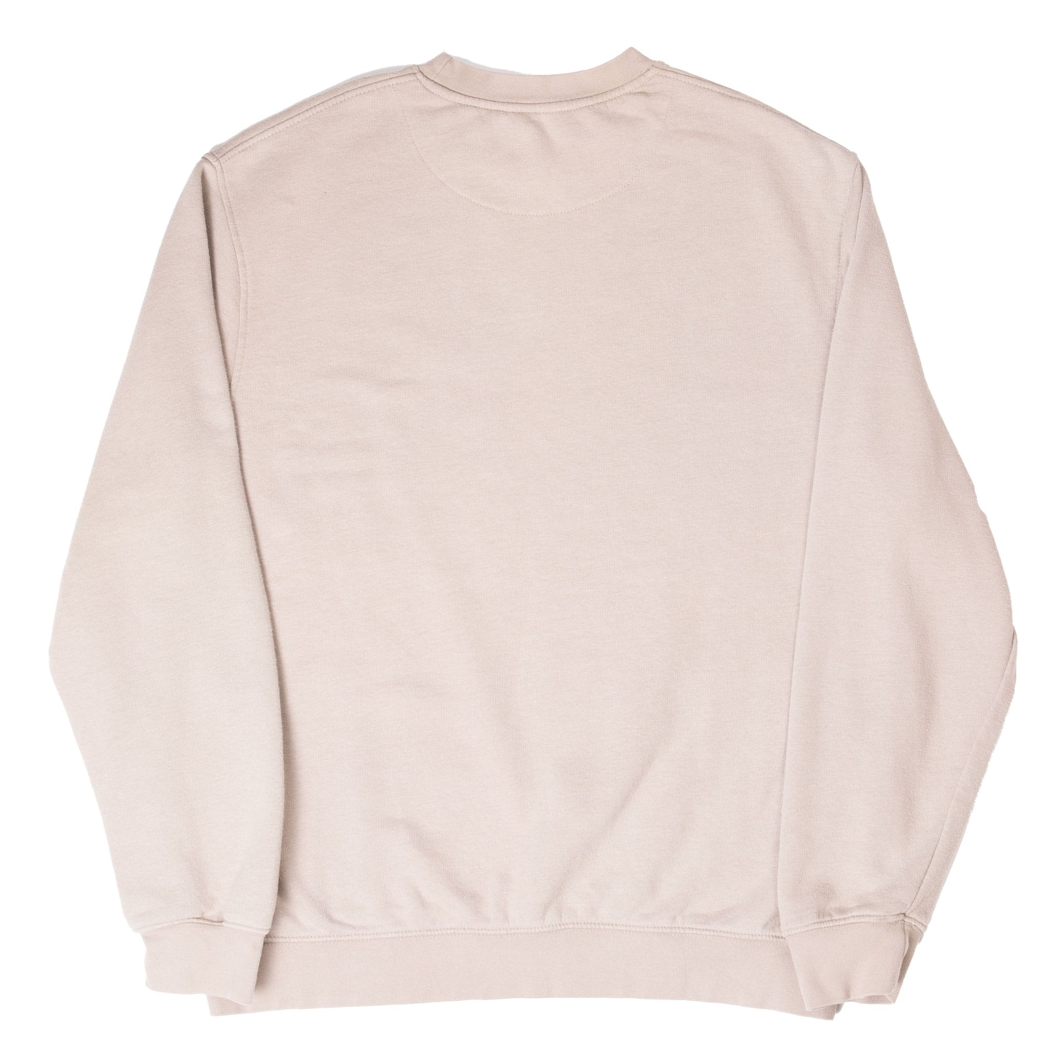 VINTAGE NIKE CLASSIC SWOOSH BEIGE SWEATSHIRT 2000S SIZE MEDIUM