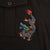 Vintage Ed Hardy By Christian Audigier Dragon Embroidered Polo Shirt 2000S Size XL Deadstock