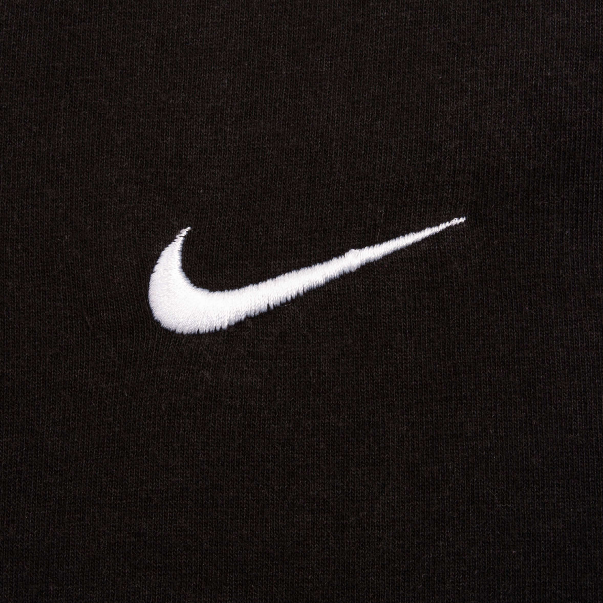 Vintage Nike Classic Swoosh Black Tee Shirt Size 1990s Size XL Made In USA