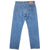 Vintage Preshrunk Levis 501 Indigo Jeans 1990S Size 34X30 Made In Usa With a beatiful Medium Light Wash

Size on Tag 36X32 Actual size 34X30

Back Button #544