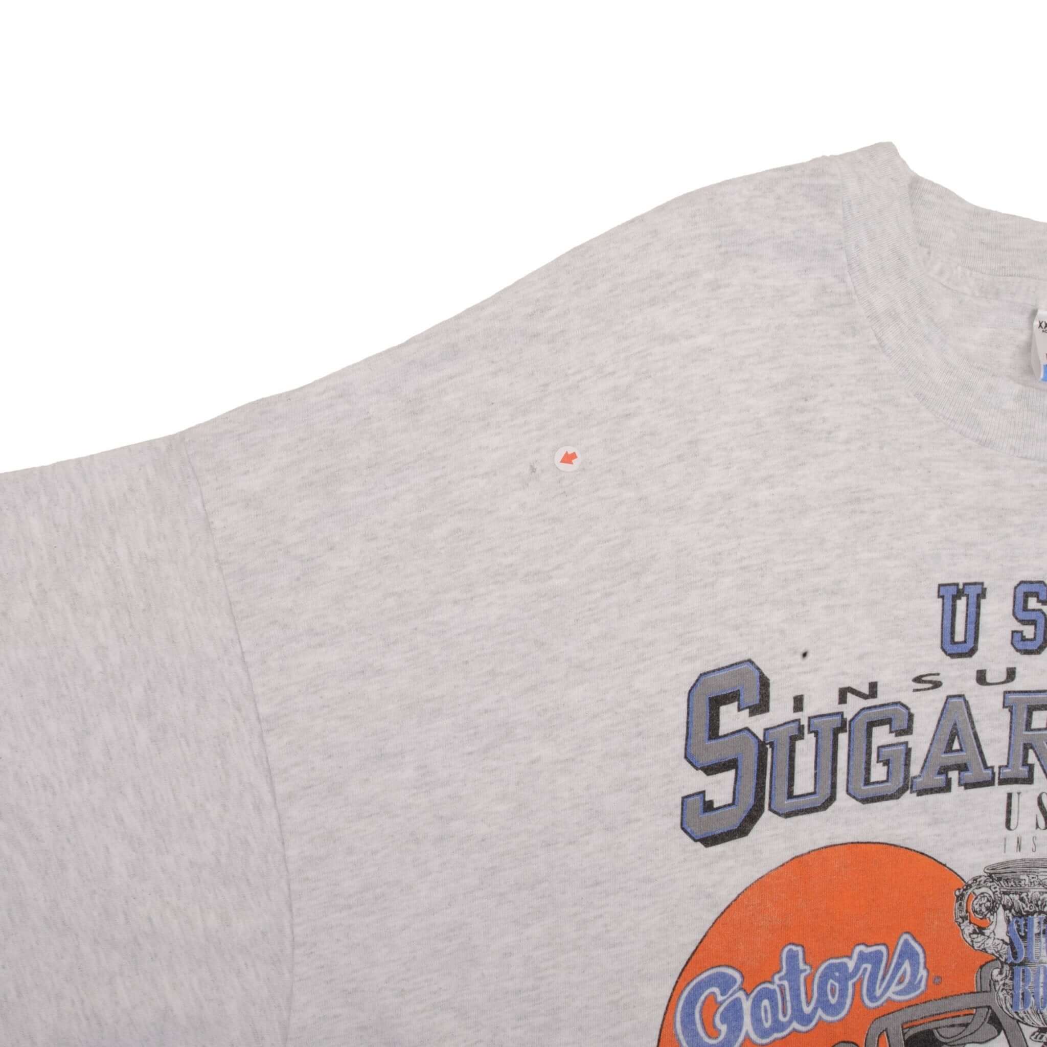 VINTAGE NCAA FLORIDA GATORS VS WV MOUNTAINEERS TEE SHIRT 1994 3XL MADE IN USA