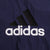 Vintage Adidas Big Logo Windbreaker Pullover Jacket Size Large
