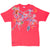 Vintage Hand Painted Native Petroglyph Art Tee Shirt By Elli 1993 Size Large Made Usa With Single Stitch Sleeves