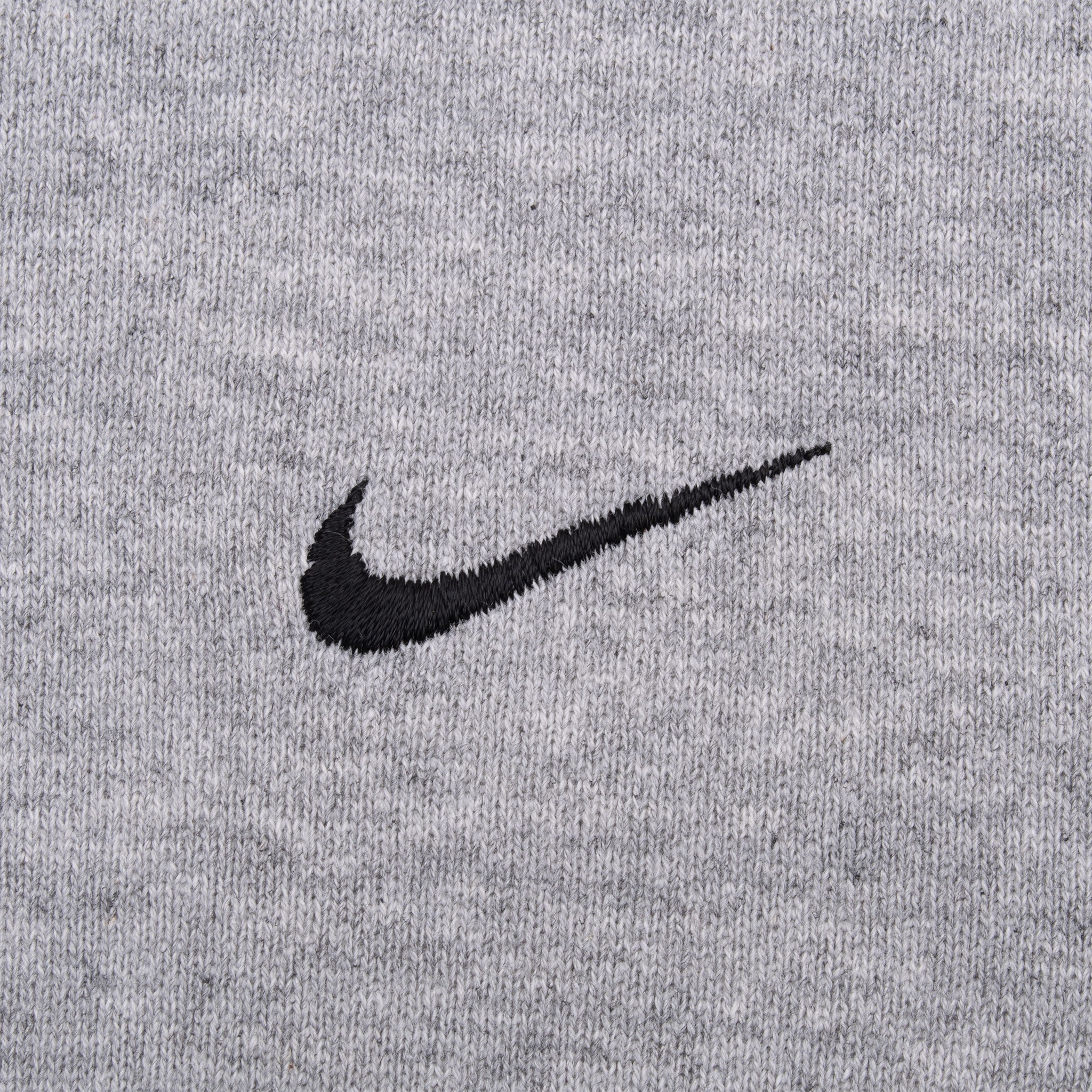 Vintage Nike Classic Swoosh Gray Full Zip Hoodie Sweatshirt 2000S Size Large Made In USA