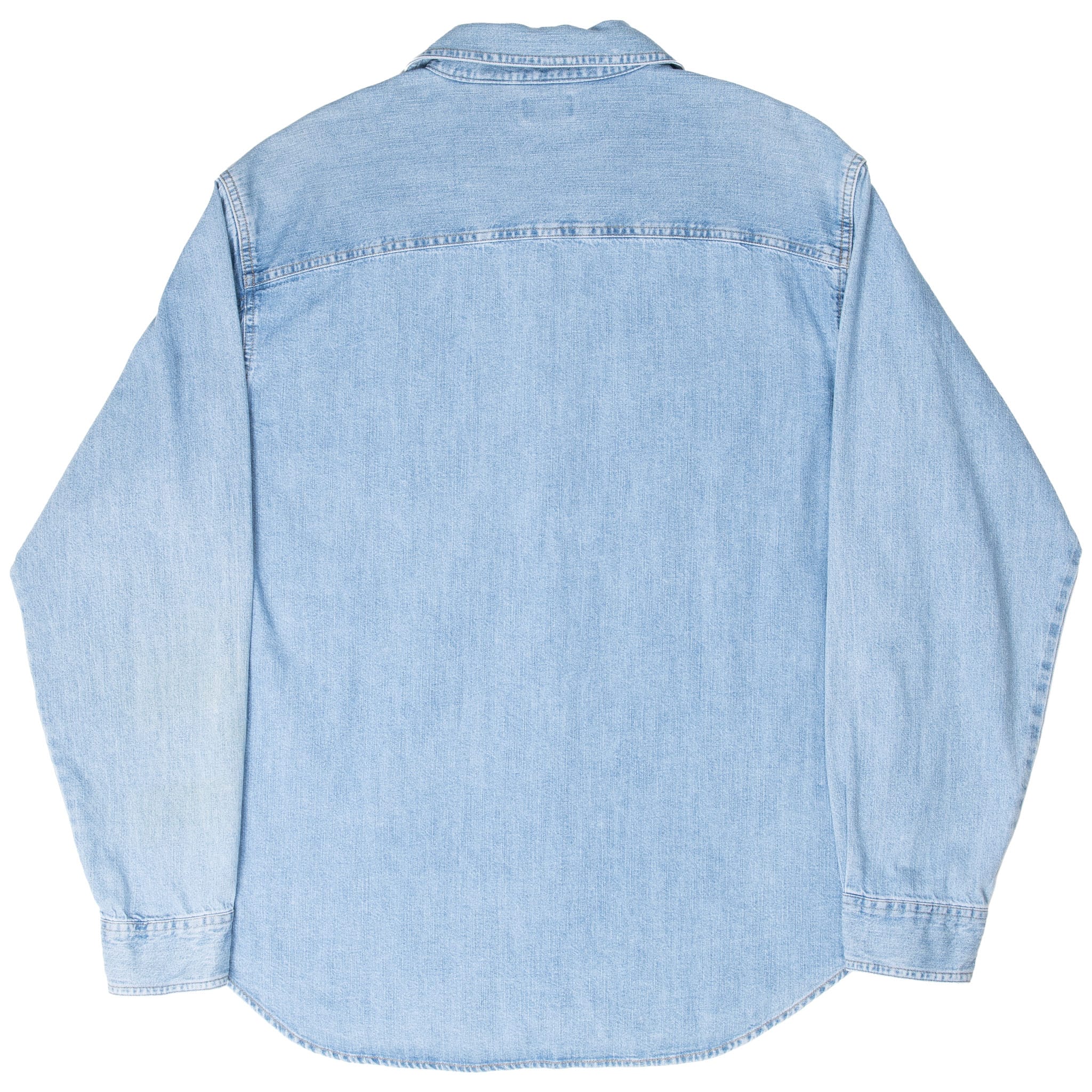 VINTAGE LEVIS BLUE DENIM SHIRT 2000S SIZE LARGE