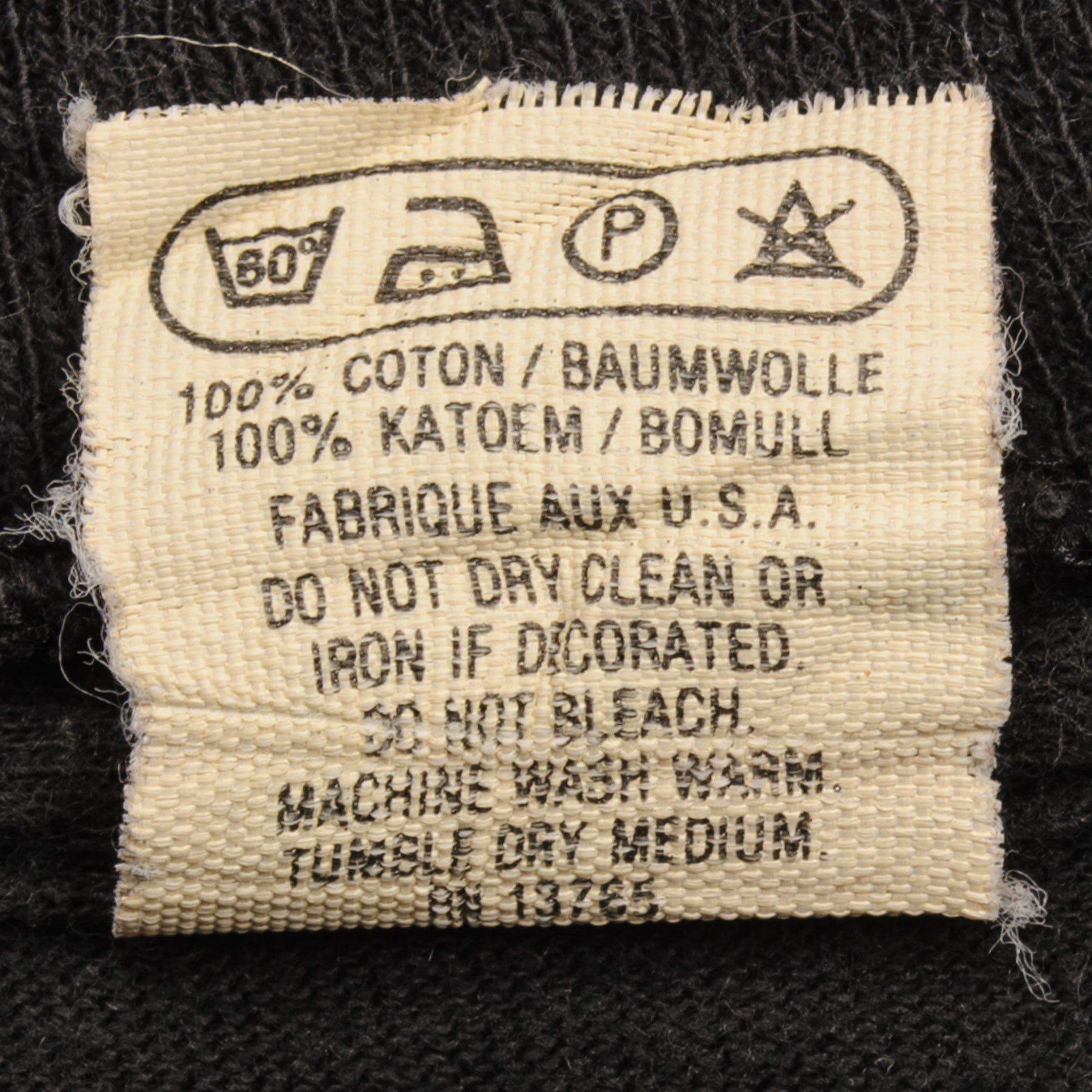 VINTAGE DAVID BOWIE SERIOUS MOONLIGHT TOUR'83 TEE SHIRT SIZE SMALL MADE IN USA