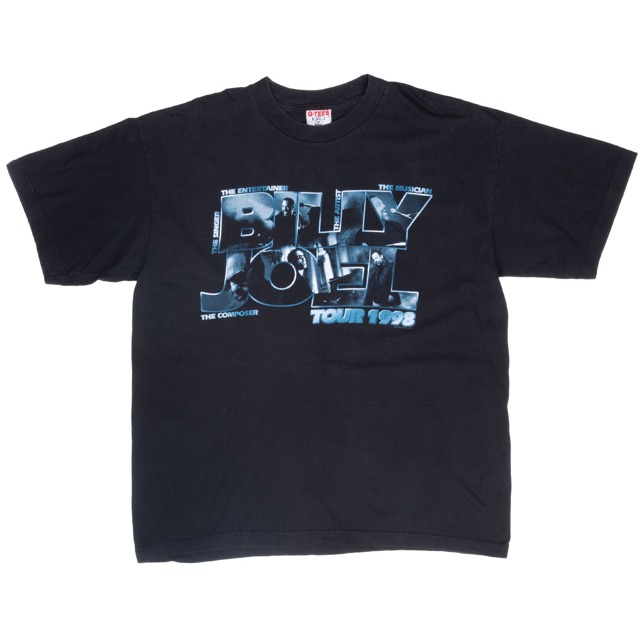 Vintage Billy Joel 1998 Tour Tee Shirt Size Xl Made In Usa
