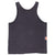 Back of black Nike Air tank top with small portions of the side graphic visible