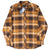 VINTAGE PENDLETON BROWN PLAID FLANNEL SHIRT SHIRT 2000S SIZE MEDIUM DEADSTOCK