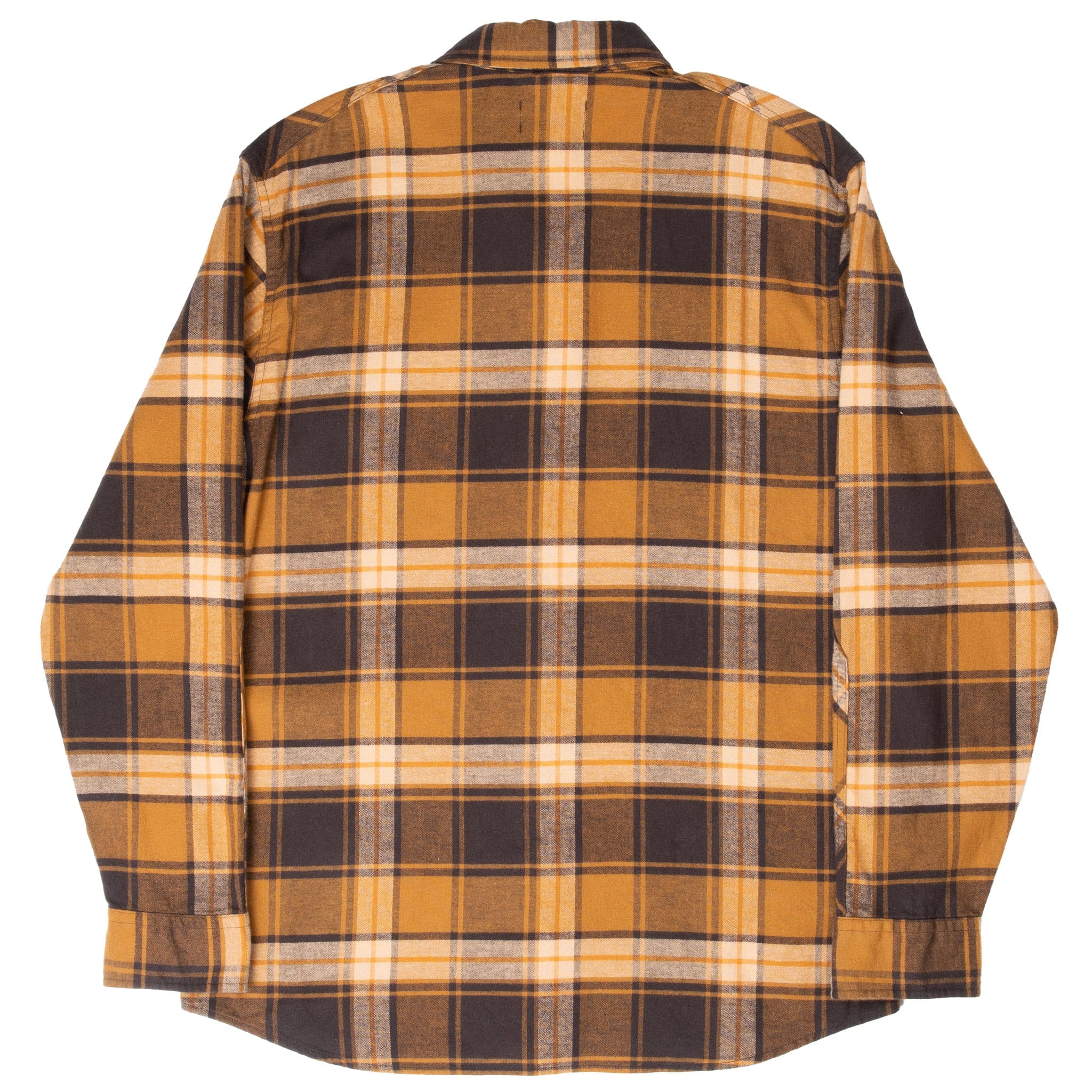 VINTAGE PENDLETON BROWN PLAID FLANNEL SHIRT SHIRT 2000S SIZE MEDIUM DEADSTOCK