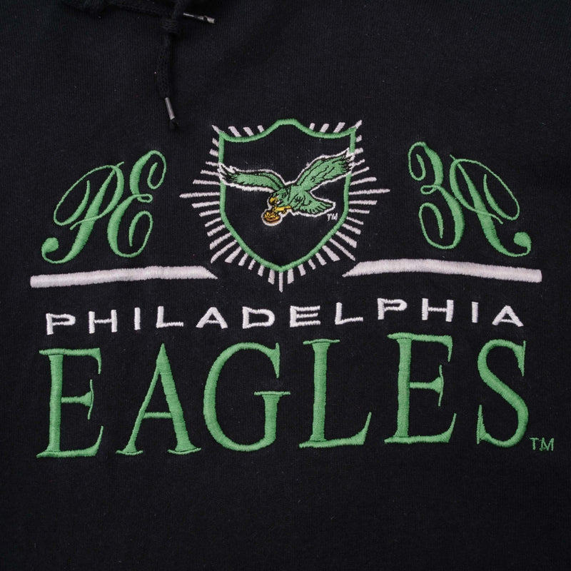 Vintage NFL Philadelphia Eagles Hoodie Sweatshirt Size XL Made In USA