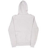 Vintage Ralph Lauren Full Zip Classic Grey Hoodie Sweatshirt 1990S Size Medium
