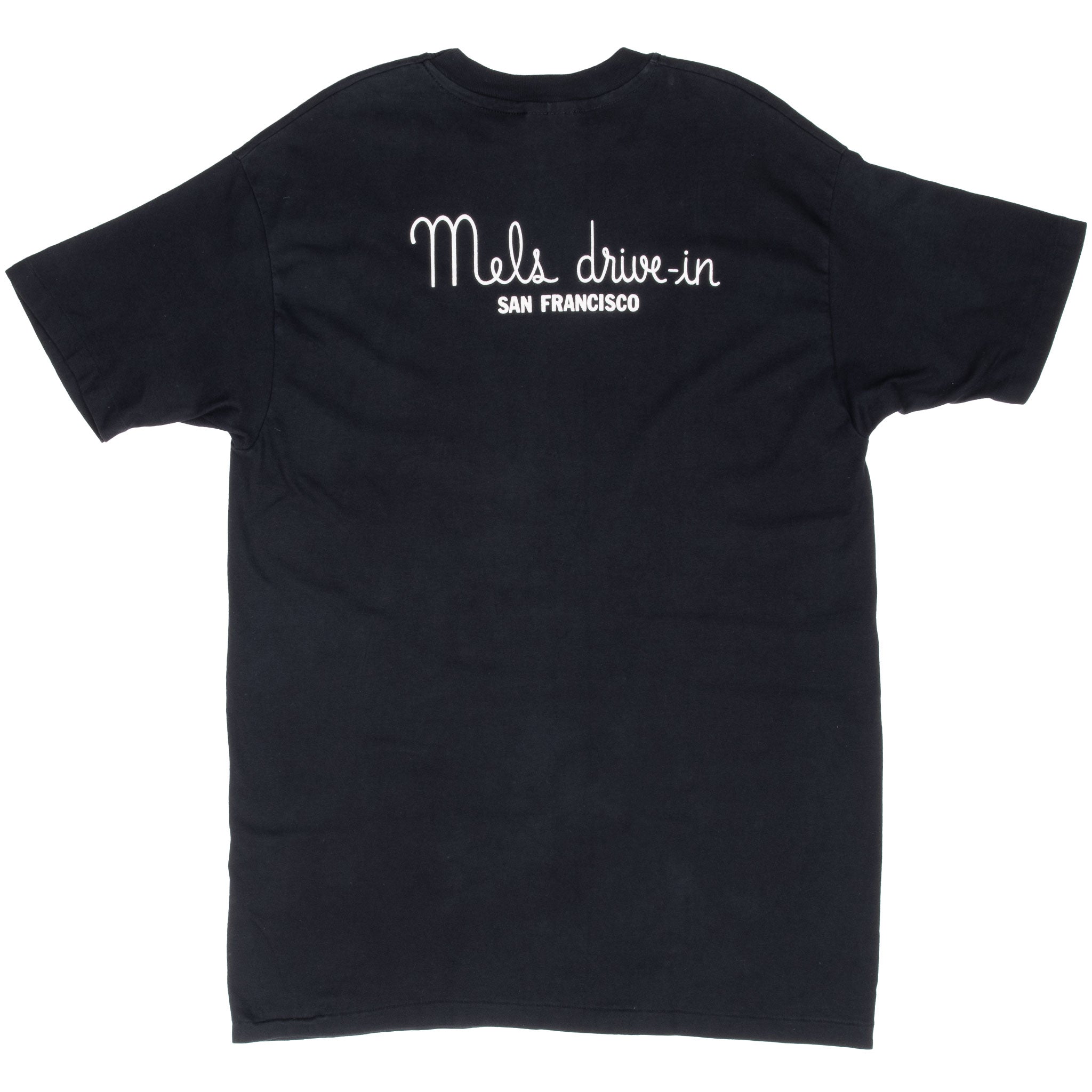 Vintage Mels Drive In San Francisco 1990S Tee Shirt Size Large Made In Usa With Single Stitch Sleeves
