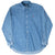 VINTAGE RALPH LAUREN BLUE DENIM SHIRT 1990S SIZE LARGE