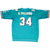 Vintage Nfl Miami Dolphins R. Williams #34 Reebok Jersey 2000S Size 2XL
