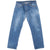 Vintage Preshrunk Levis 501 Indigo Jeans 1990S Size 34X30 Made In Usa With a beatiful Medium Light Wash and some light whiskers

Size on Tag 35X32 Actual size 34X30

Back Button #524