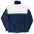 VINTAGE ADIDAS BLUE WHITE TRACKSUIT JACKET 1970S SIZE LARGE