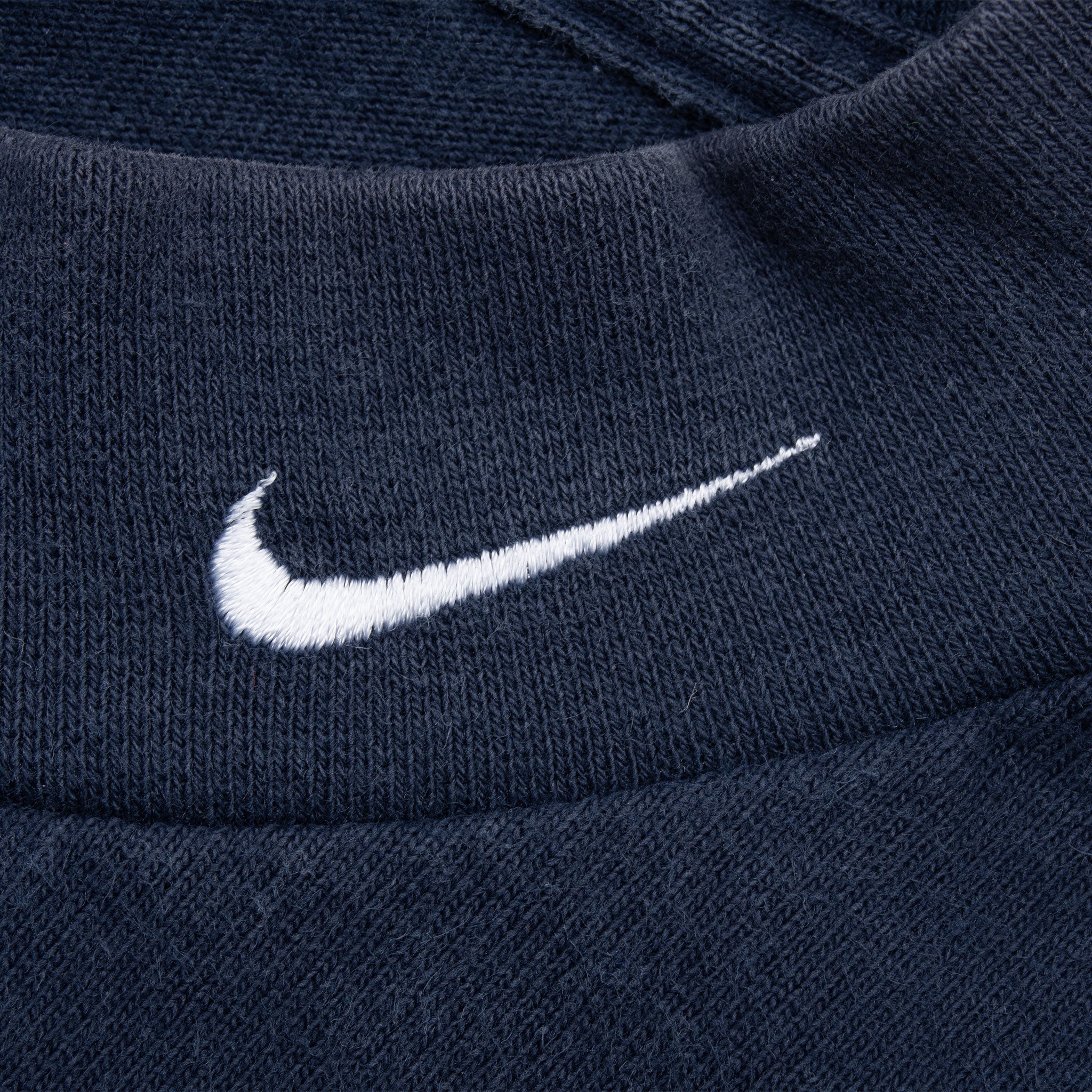 Vintage Nike Navy Blue Long Sleeve Turtle Neck Tee Shirt 2000S Size Large