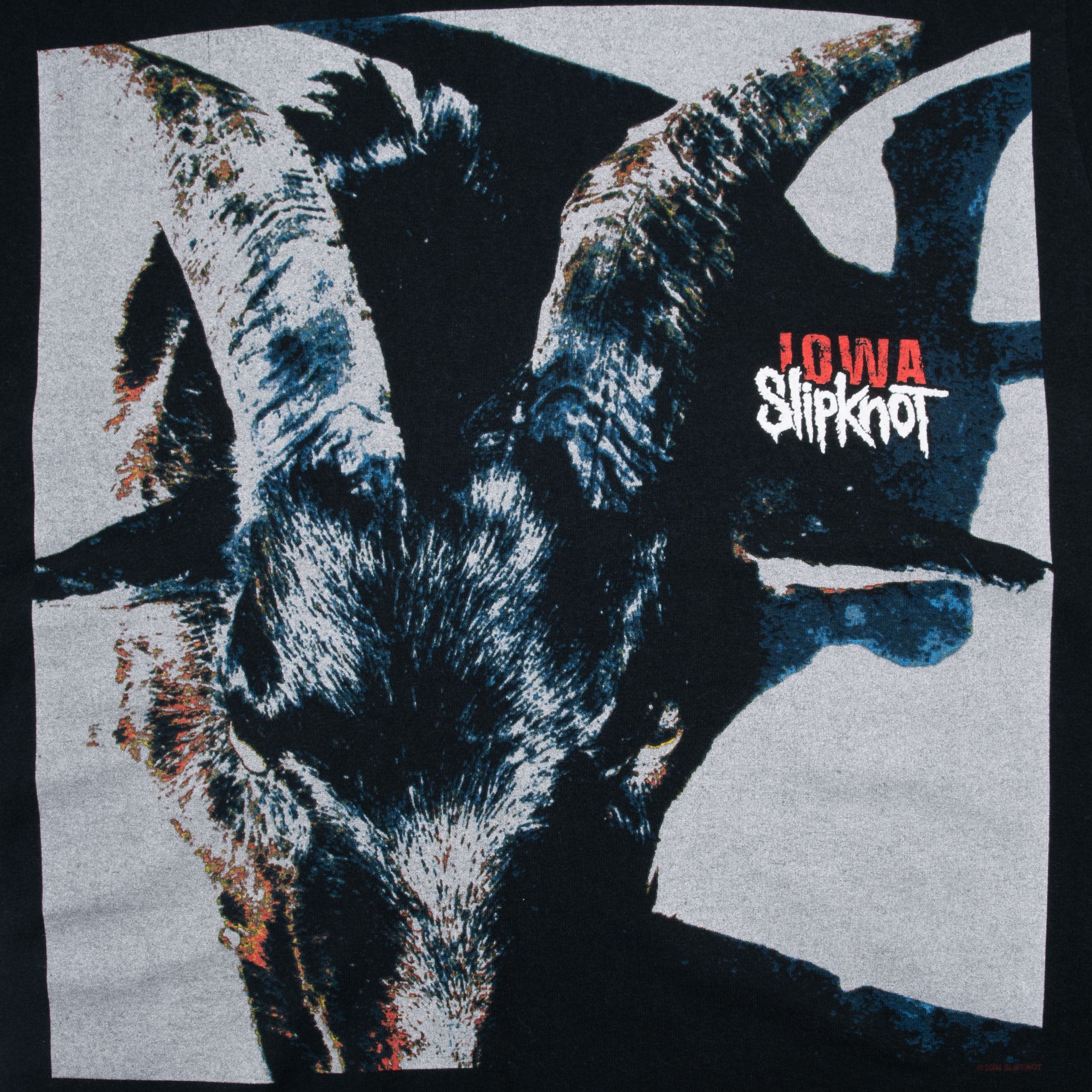 Vintage Slipknot Iowa 2000S Anvil Tee Shirt Size Medium