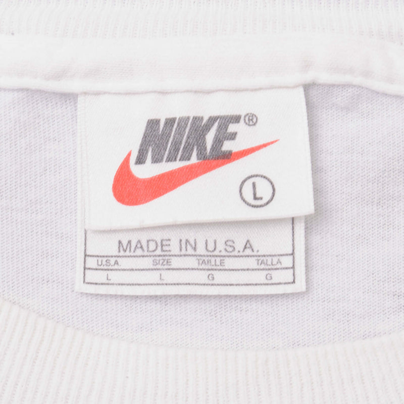 VINTAGE NIKE AIR JORDAN TEE SHIRT 1990S SIZE LARGE MADE IN USA