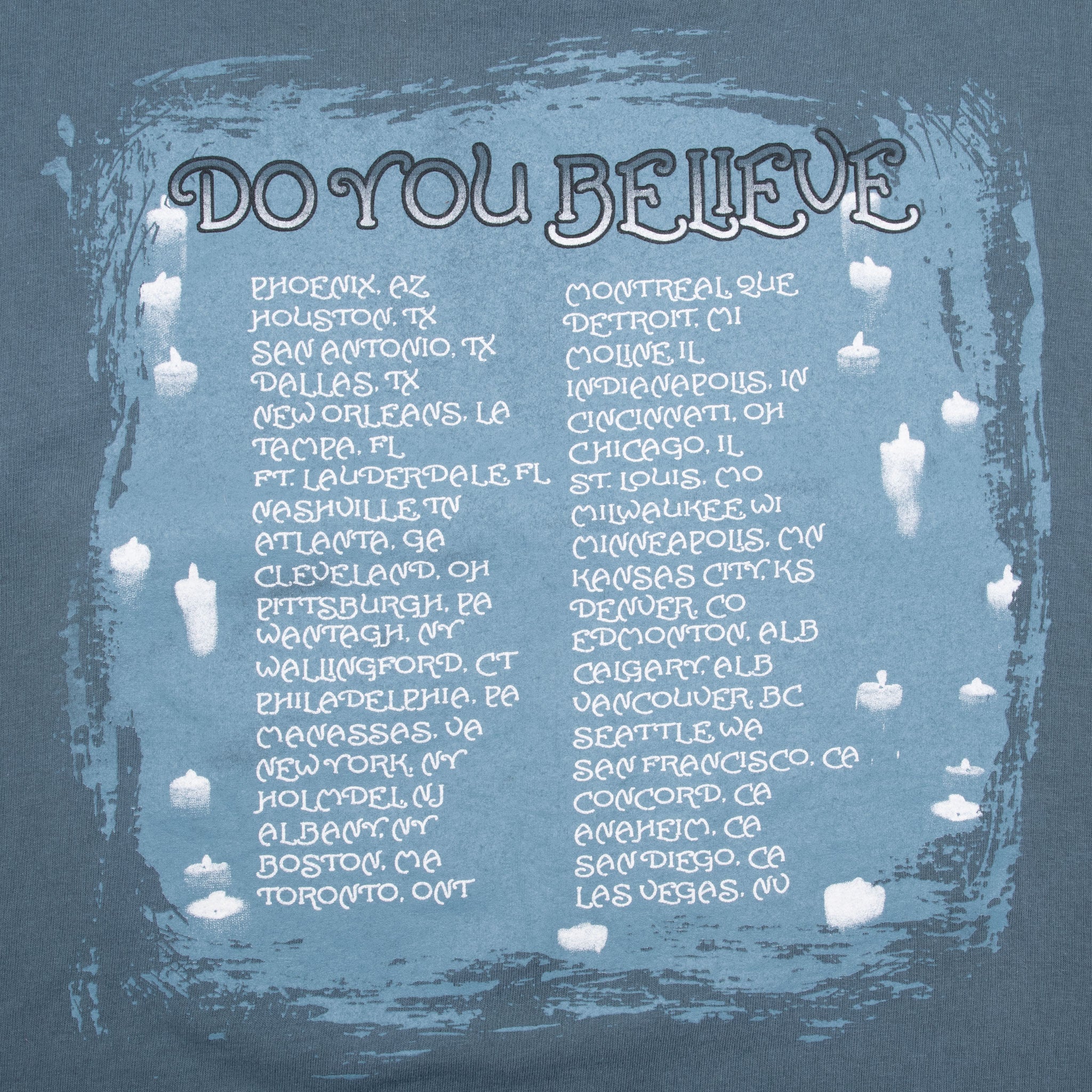 Vintage Cher Do You Believe 1990S Tee Shirt Size XL