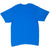Back of plain blue Nike short-sleeve T-shirt