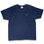 VINTAGE NIKE CLASSIC SWOOSH NAVY BLUE TEE SHIRT 2000S LARGE