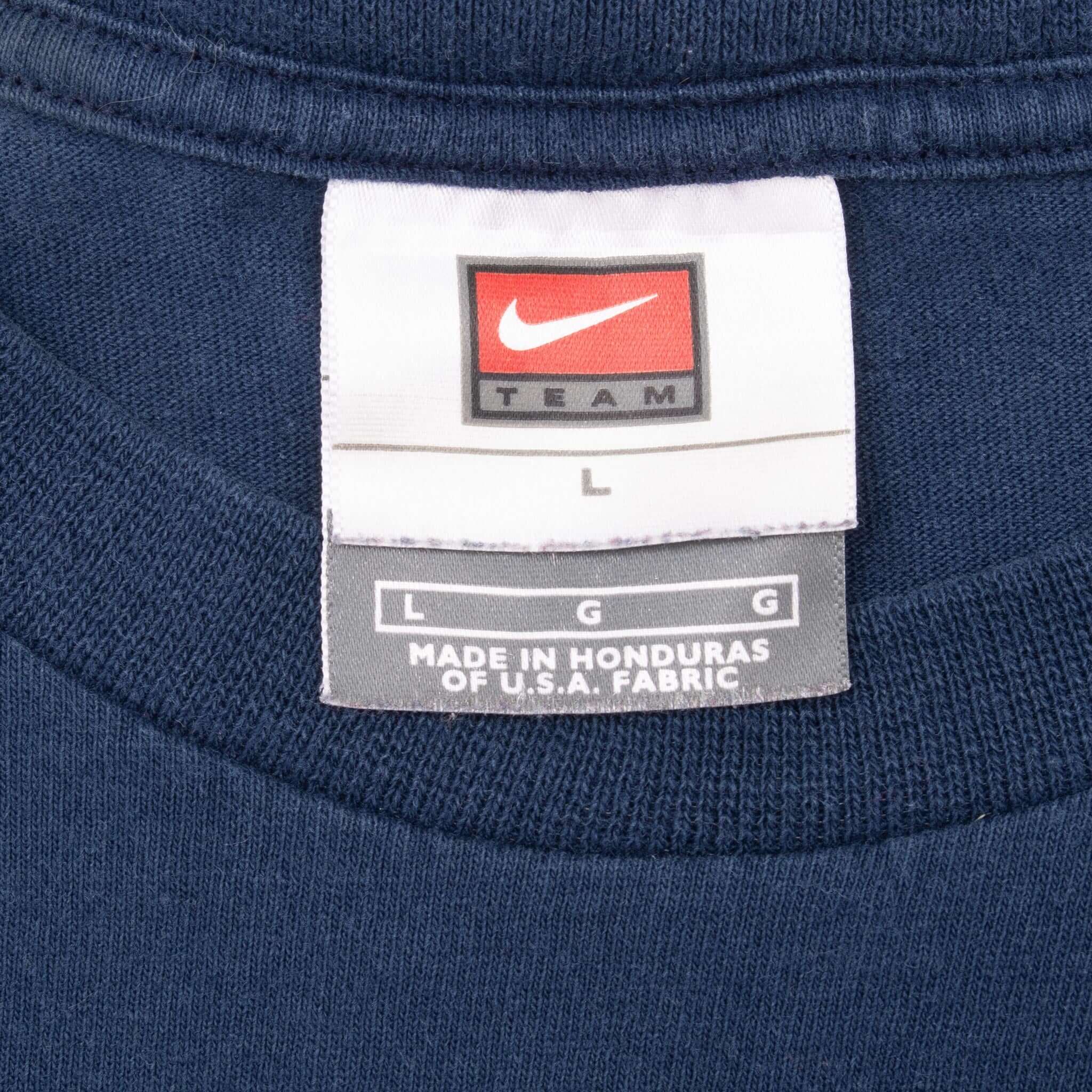 Vintage Nike Ncaa West Virginia Tee Shirt 2000S Size Large