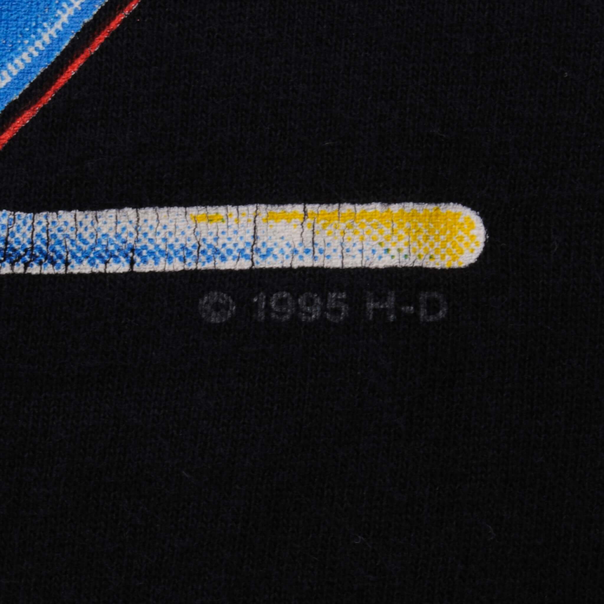 Vintage Harley Davidson Bergen County Rochelle Park, NJ Tee Shirt 1995 Size Large Made In USA