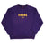 VINTAGE NIKE LSU TIGERS 1990S PURPLE SWEATSHIRT SIZE XL