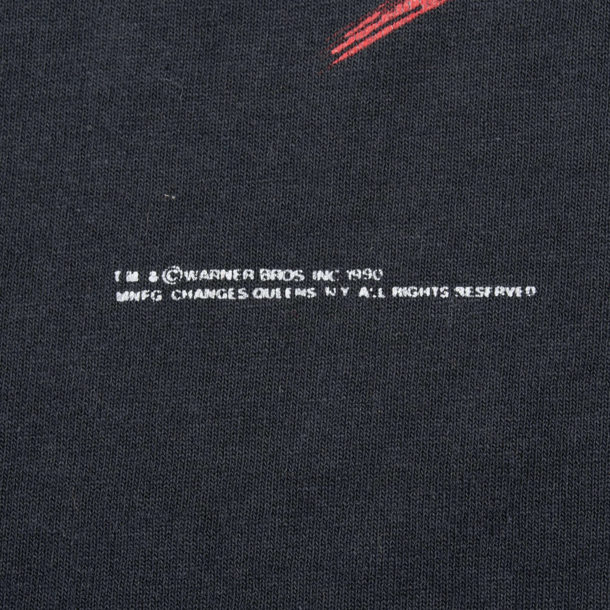 Vintage Looney Tunes Bugs Bunny 1990 Tee Shirt Large Made In Usa With Single Stitch Sleeves