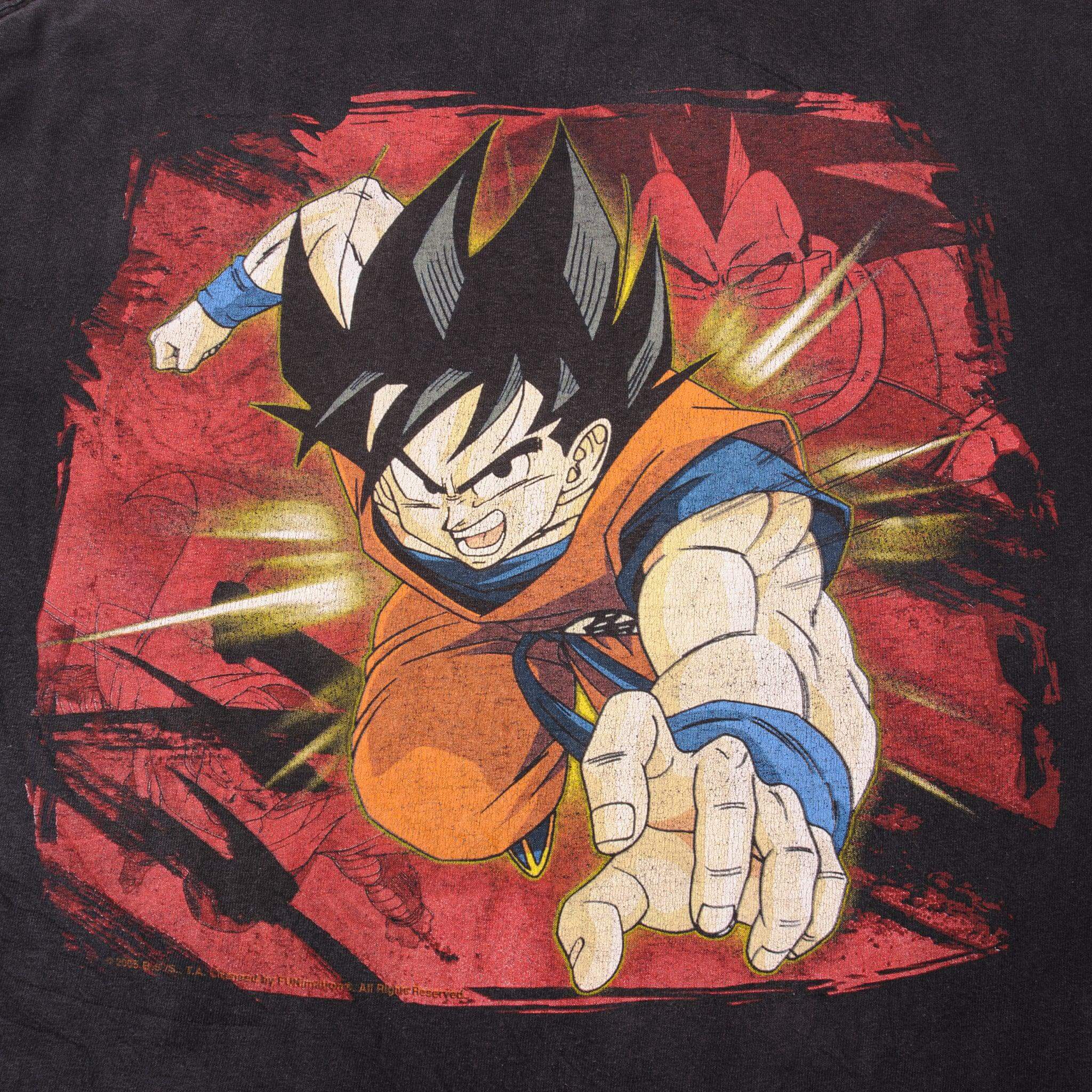 VINTAGE DRAGON BALL Z TEE SHIRT 2005 SIZE LARGE