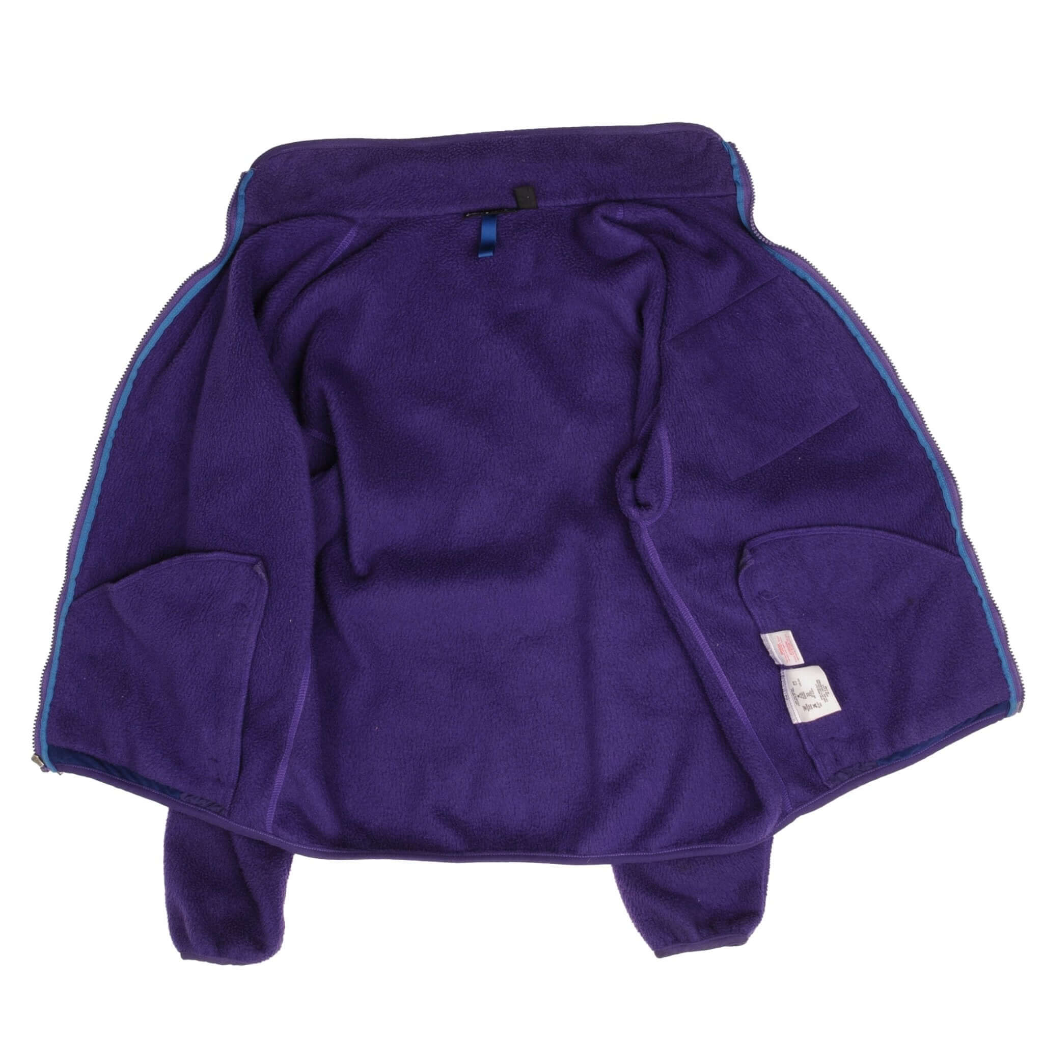 Vintage Patagonia Purple Retro-X Deep Pile 1990S Fleece Women Jacket Size 12 Made In Usa