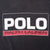 VINTAGE RALPH LAUREN POLO BLACK TEE SHIRT 1990S SIZE SMALL