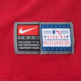 Vintage Nike Mlb Boston Red Sox Center Swoosh Tee Shirt 2000S Size 2XL