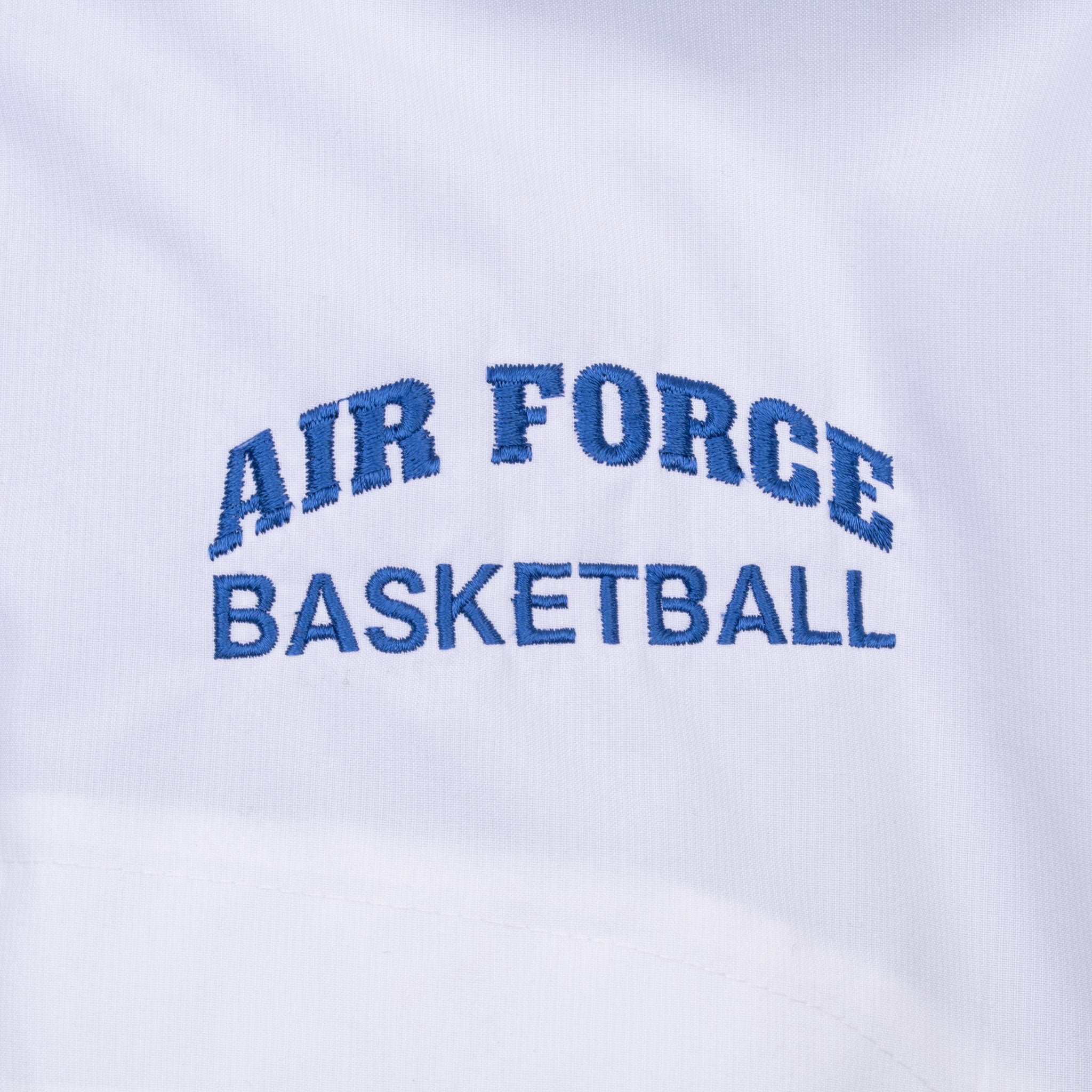 Vintage Nike Air Force Basketball Windbreaker Jacket 2002 Size Large Deadstock With Tags